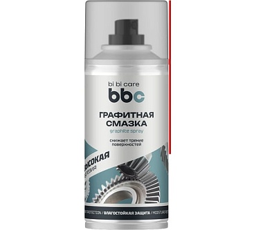 Смазка графитная "BiBiCare" (210мл) аэрозоль (1/12)