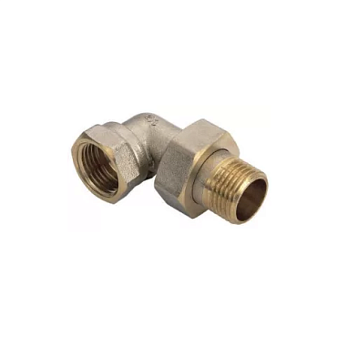 Американка угловая  1/2" Frap никель (1/10/100)