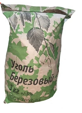 Уголь древесный 3кг