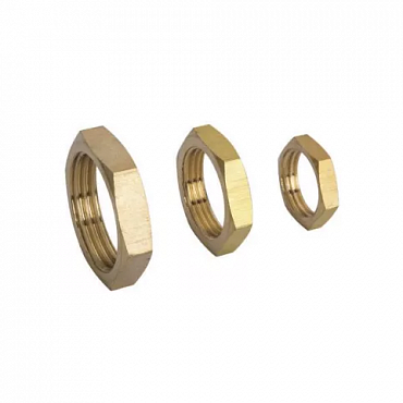 Контргайка 1/2" никель (1/100/1500)