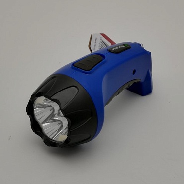 Фонарь аккумуляторный РМ-0104 Blue Рекорд (12шт)